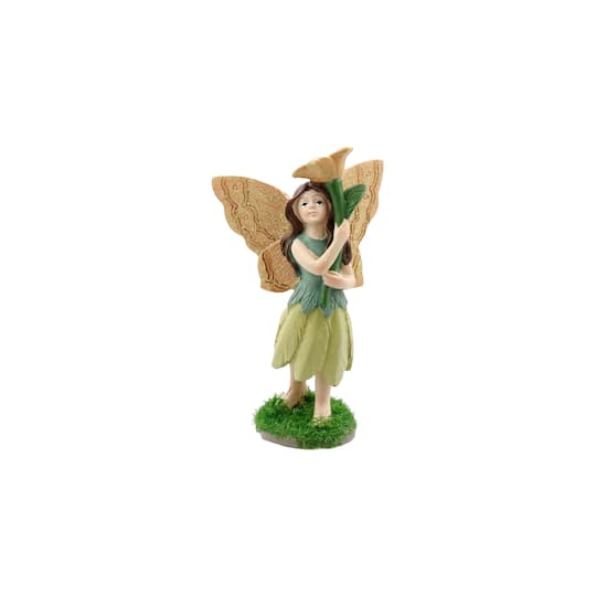 Mini Fairy with Flower Figurine by Ashland&#xAE;